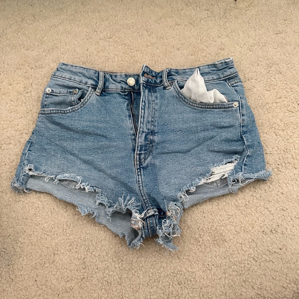 ZARA jean shorts